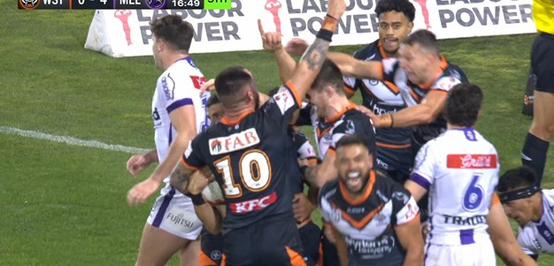 Twal scores first NRL try