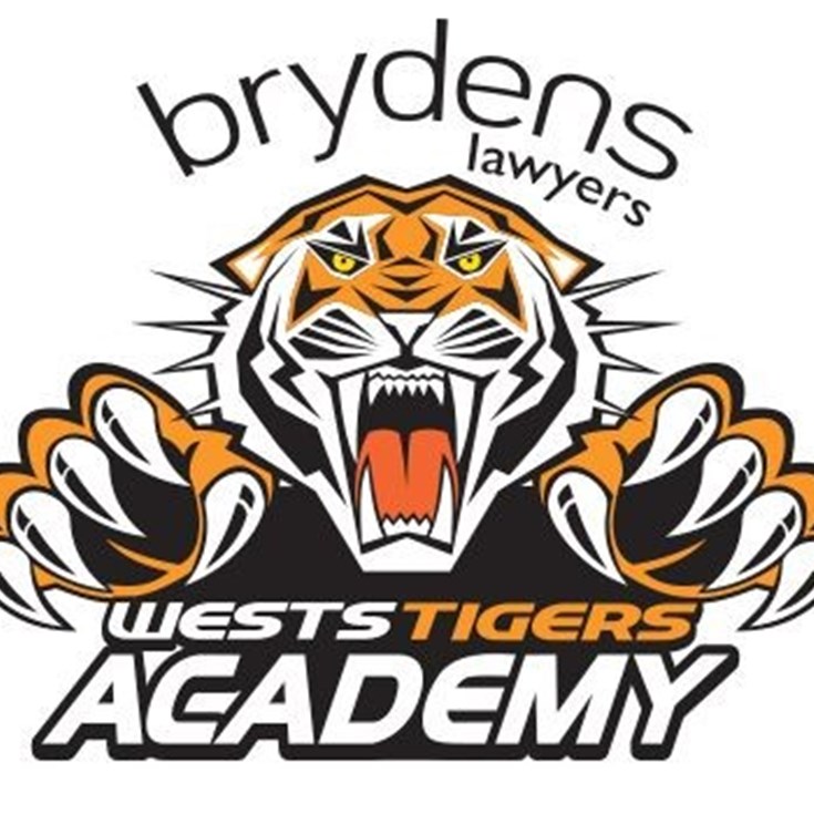 Team Announcement: Brydens Lawyers Wests Tigers Academy