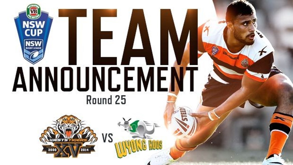 NSW Cup Team Announcement: Round 25 | Wests Tigers