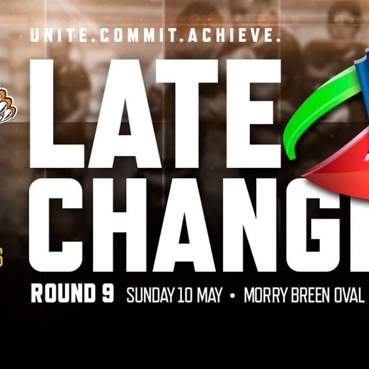 Late Changes: NSW Cup Round 9