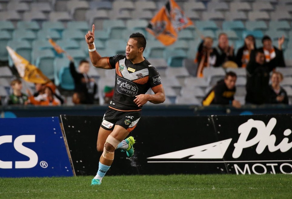 Competition - NRL Premiership.Teams - Wests Tigers v South Sydney.Round - Round 14Date - Friday 10th of June  2016.Venue - ANZ Stadium, Sydney.Photographer â Grant Trouville Â© NRL Photos.Description -  .