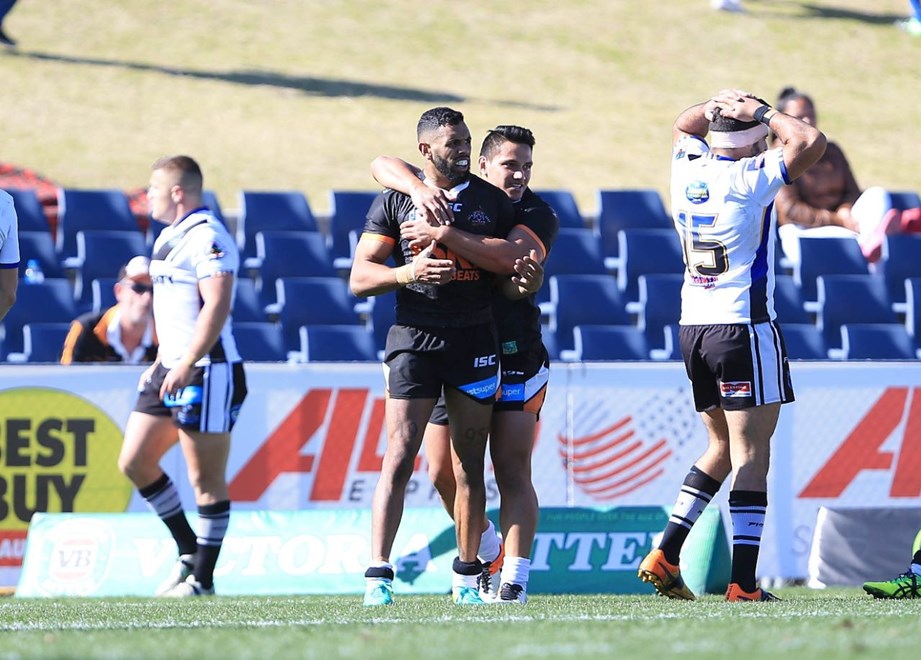Competition - NSW CuoRound - 23Teams â Tigers V MountiesDate â  13th of August 2016Venue â Campbelltown StadiumPhotographer â CoxDescription â 