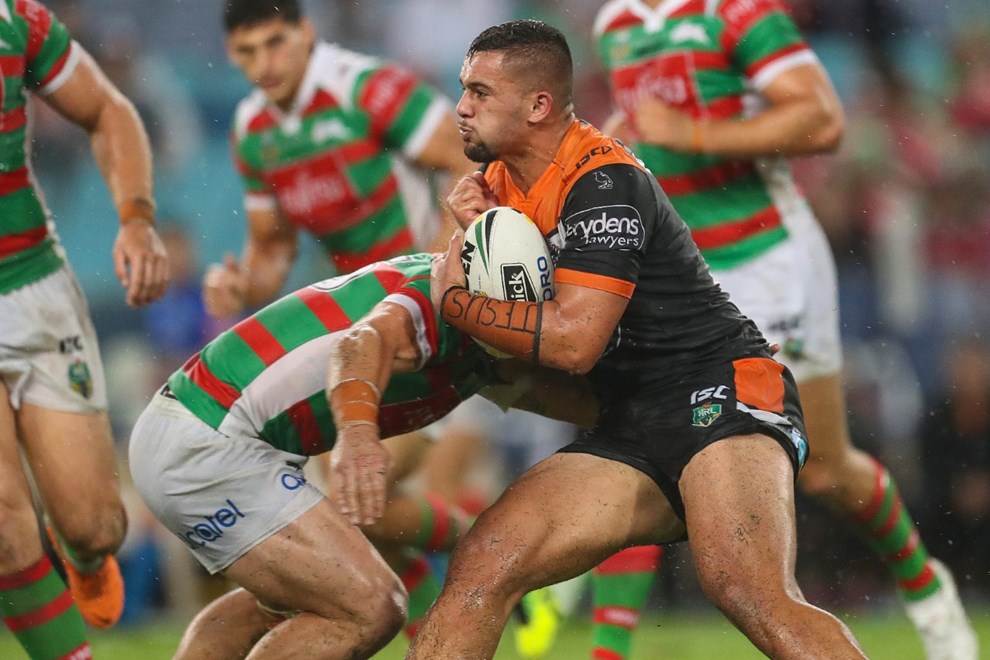 Competition - NRL. Round - Round 1. Teams - South Sydney Rabbitohs v Wests Tigers. Date - 3rd of March 2017. Venue - ANZ Stadium