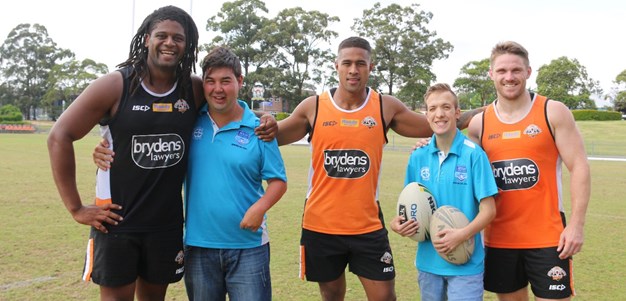 Wests Tigers team to participate in Physical Disability 9’s