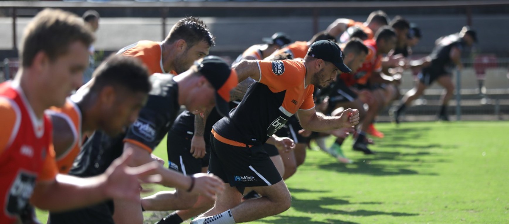 Gallery: Hard at work in pre-season training