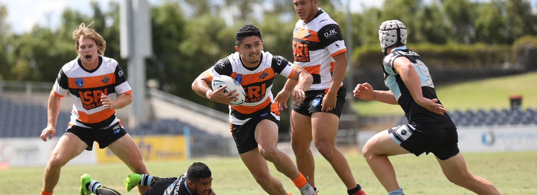 Wests Tigers Jersey Flegg downed by Sharks
