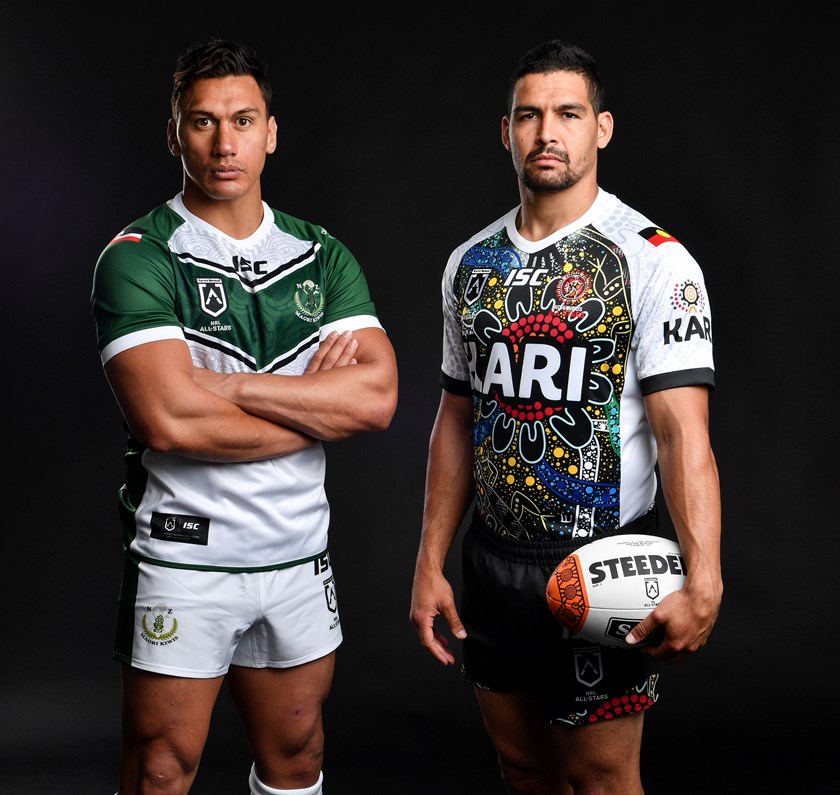 The 2019 men's All Stars jerseys.