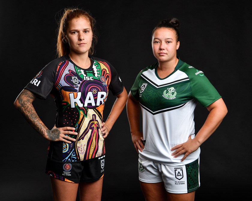 The 2019 women's All Stars jerseys.