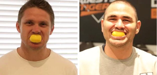 Wests Tigers and The Wiggles accept Annabelle’s Lemon Face Challenge