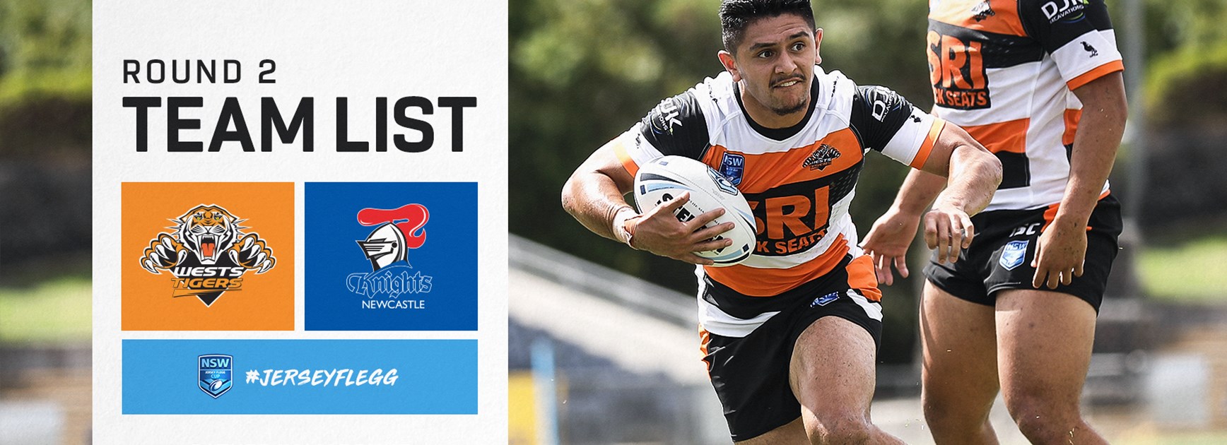 Jersey Flegg Team Announcement: Round 2