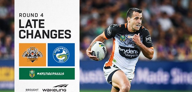 NRL Late Changes: Round 4