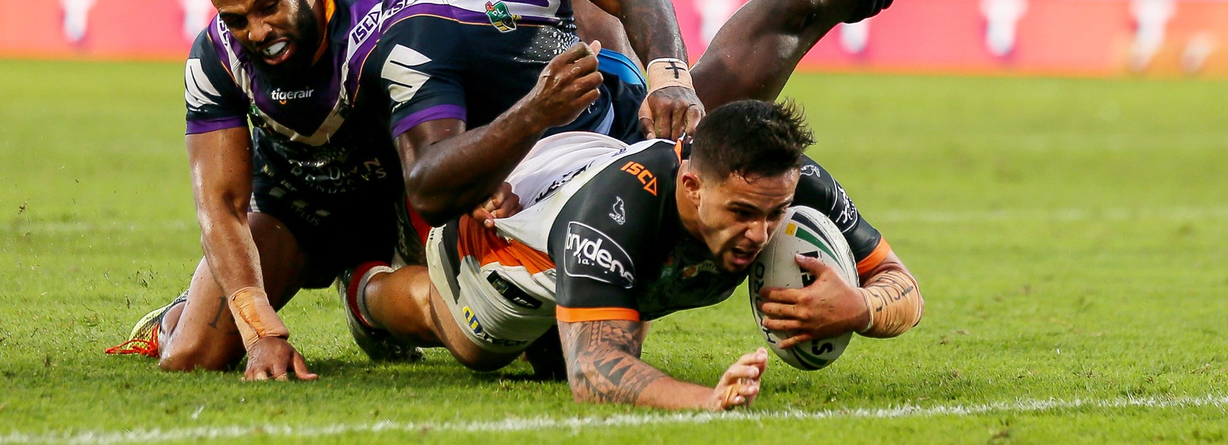 Wests Tigers stun Storm in Auckland