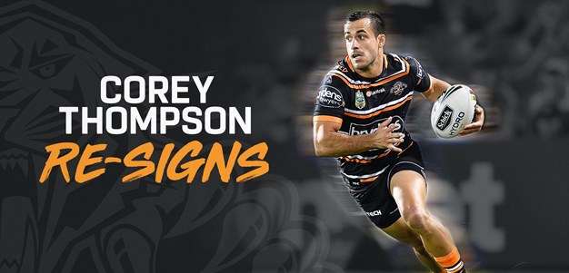 Corey Thompson extends Wests Tigers contract