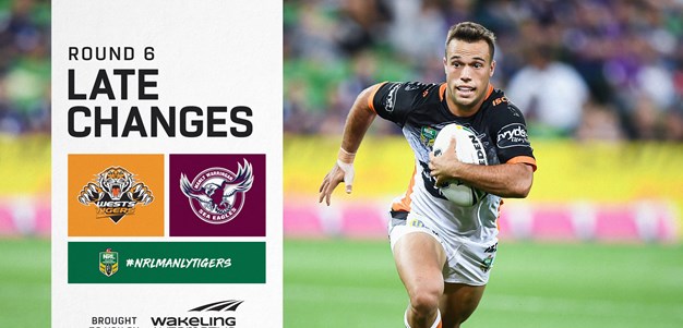 NRL Late Changes: Round 6