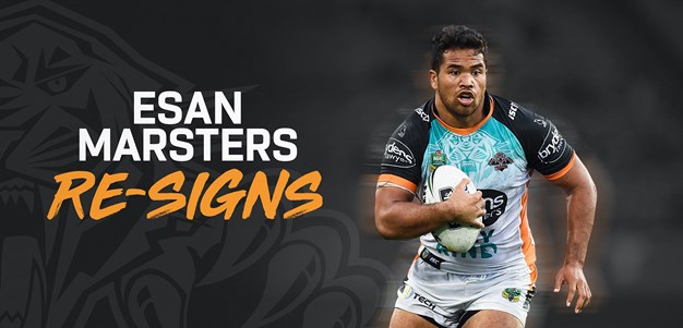Wests Tigers re-sign Esan Marsters