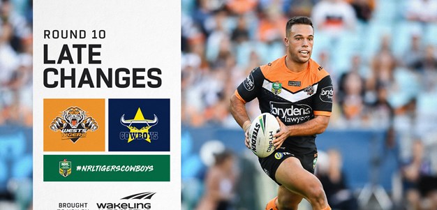 NRL Late Changes: Round 10