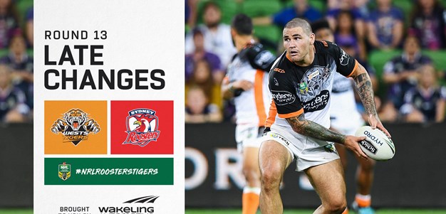 NRL Late Changes: Round 13