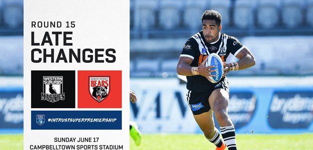 ISP Late Changes: Round 15