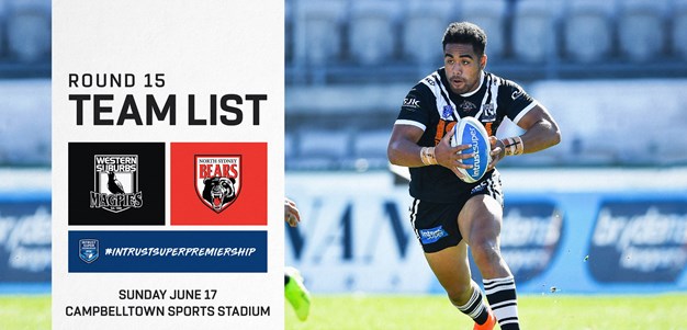 ISP Team List: Round 15