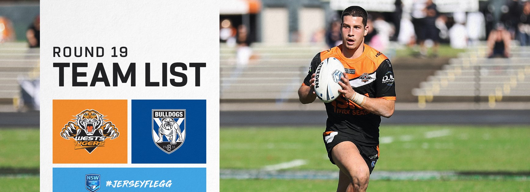 Jersey Flegg Team Announcement: Round 19