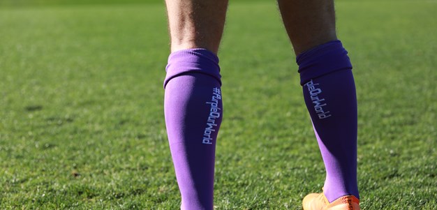 #PurpleOurWorld Socks for Pancreatic Cancer