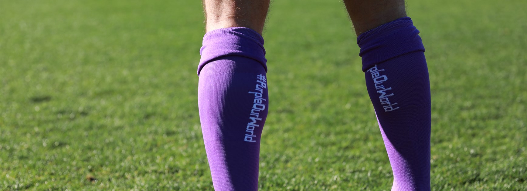 #PurpleOurWorld Socks for Pancreatic Cancer