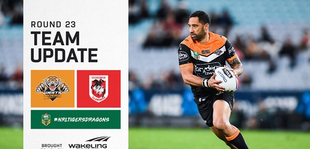 NRL Team Update: Round 23