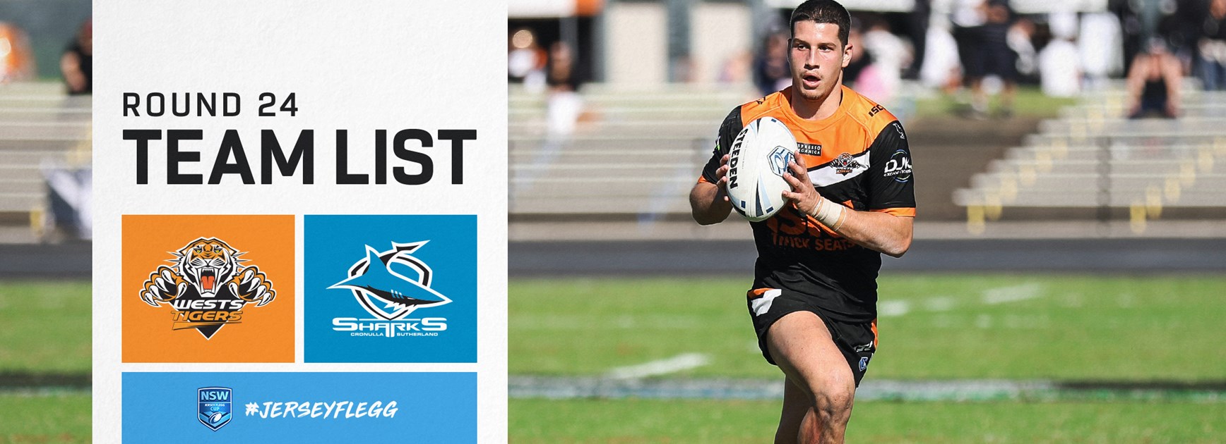 Jersey Flegg Team Announcement: Round 24