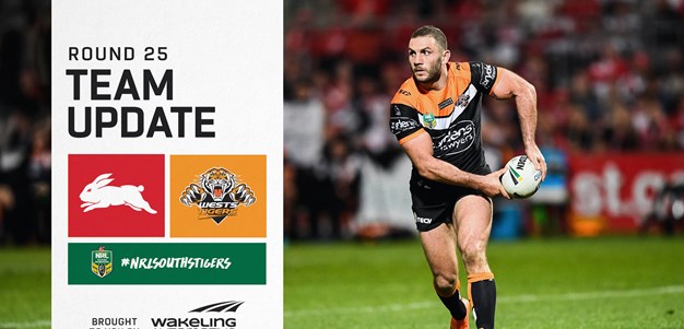 NRL Team Update: Round 25