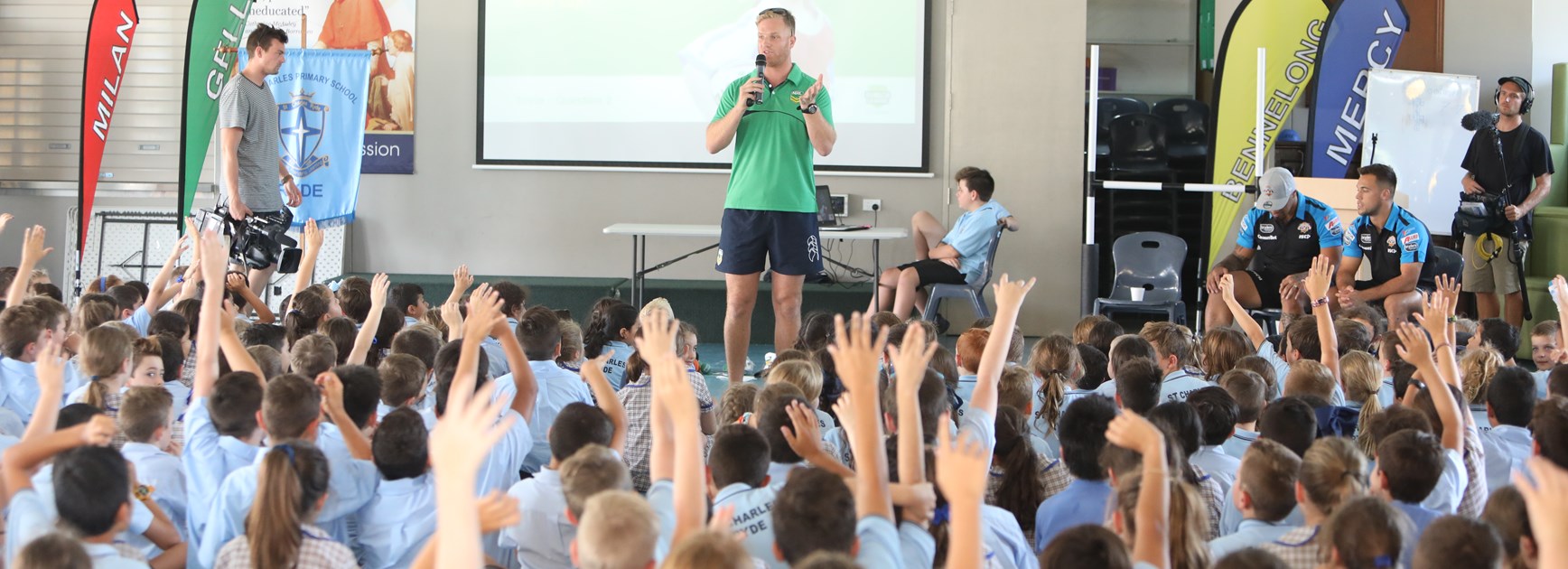 Wests Tigers in schools this week!