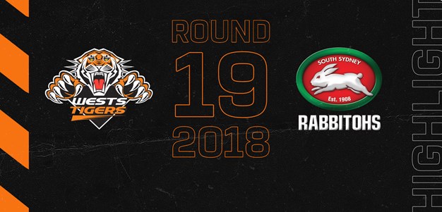 2018 Match Highlights: Rd.19, Wests Tigers vs. Rabbitohs