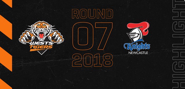 2018 Match Highlights: Rd.7, Wests Tigers vs. Knights