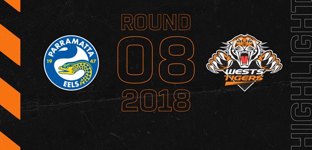 2018 Match Highlights: Rd.8, Eels vs. Wests Tigers