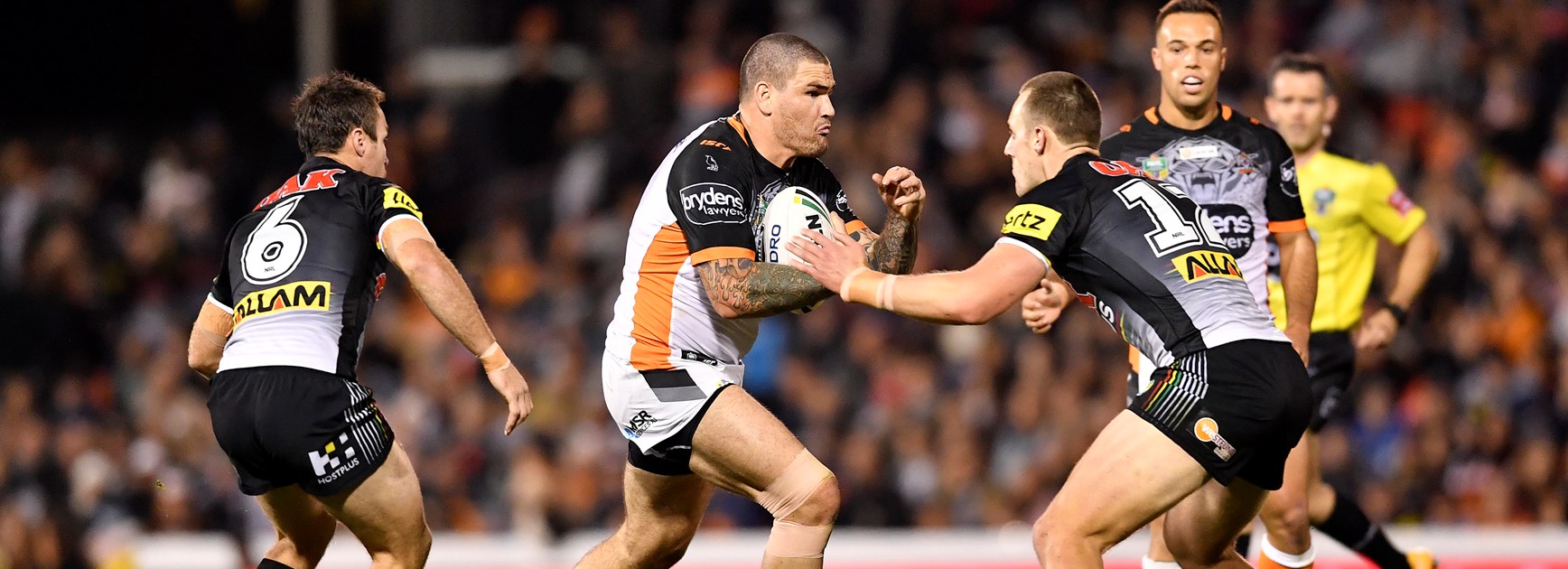 Panthers grind out resolute Wests Tigers to victory