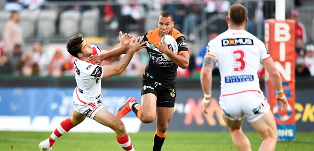 Wests Tigers upset Dragons in thrilling finish