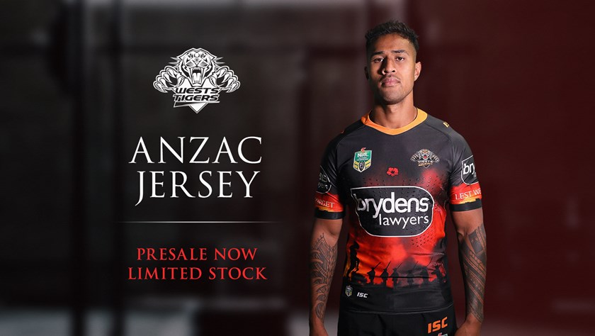 Deeply sorry' Wests Tigers to redesign Anzac Round jersey after  embarrassing bungle - ABC News