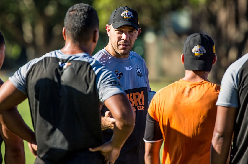 Western Suburbs Magpies Intrust Super Premiership Assistant Coach, John Skandalis.