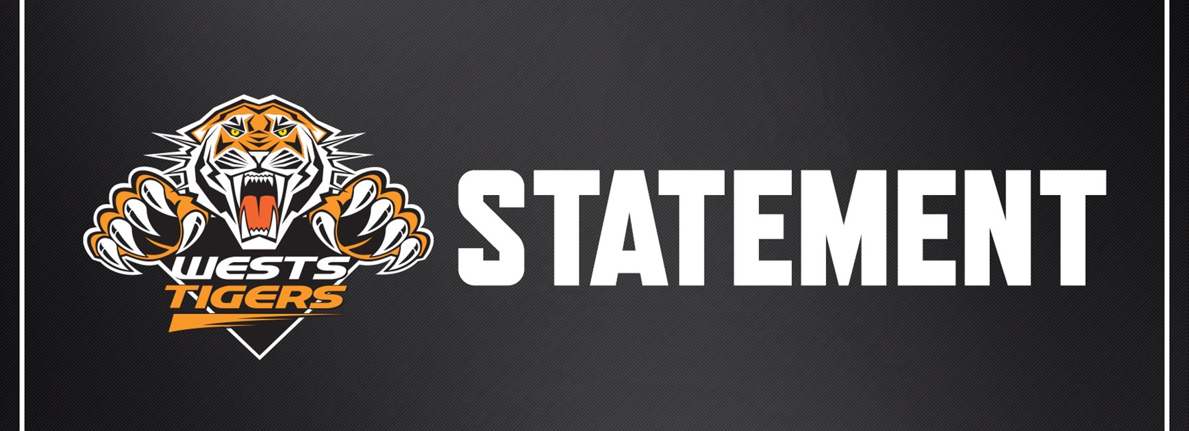 Wests Tigers Statement on Zane Musgrove
