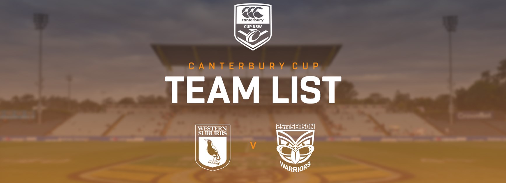 Canterbury Cup Team Announcement: Round 2