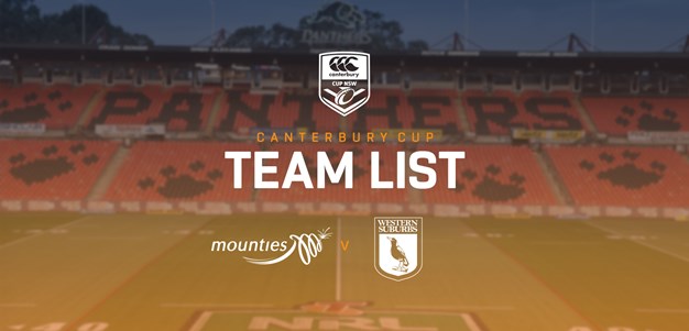 Canterbury Cup Team Announcement: Round 4