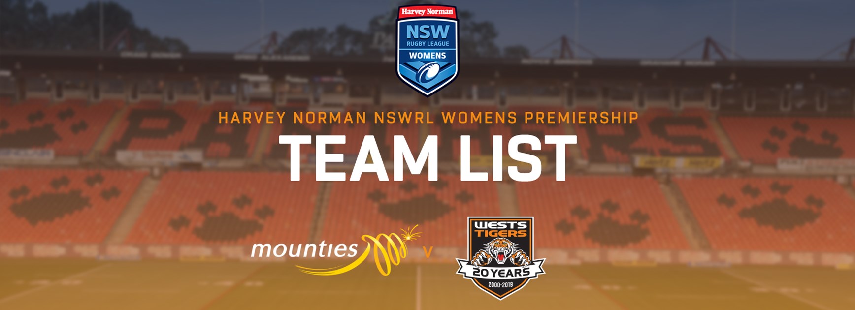 Harvey Norman NSW Women's Premiership Team Announcement: Round 4