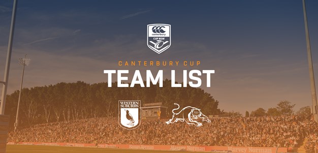 Canterbury Cup Team Announcement: Round 5