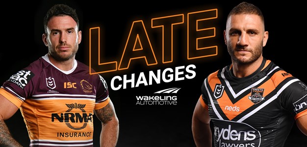 NRL Late Changes: Round 5