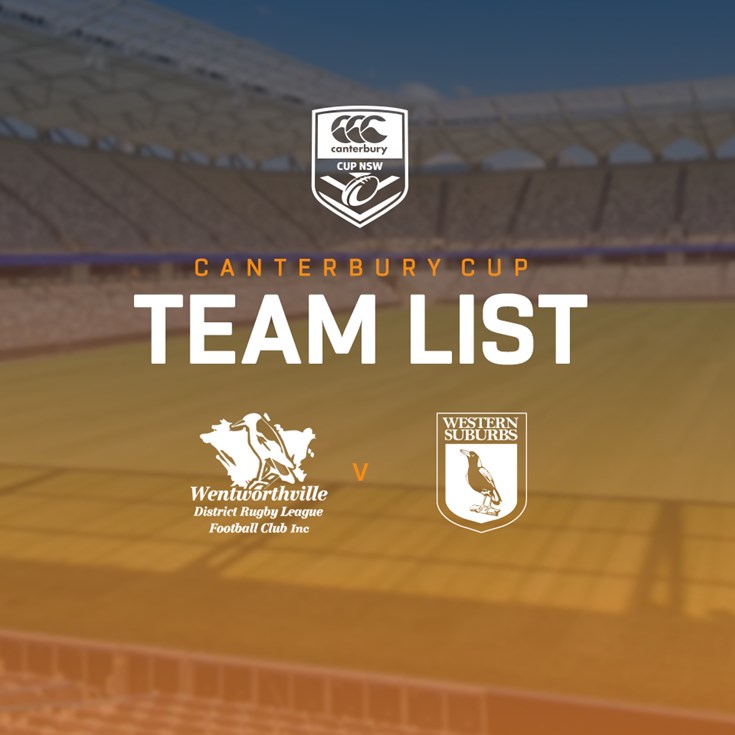 Canterbury Cup Team Announcement: Round 6