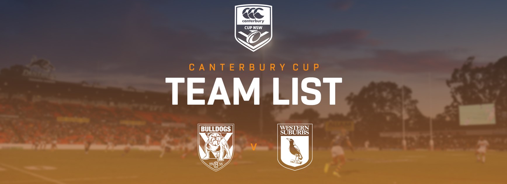 Canterbury Cup Team Announcement: Round 10