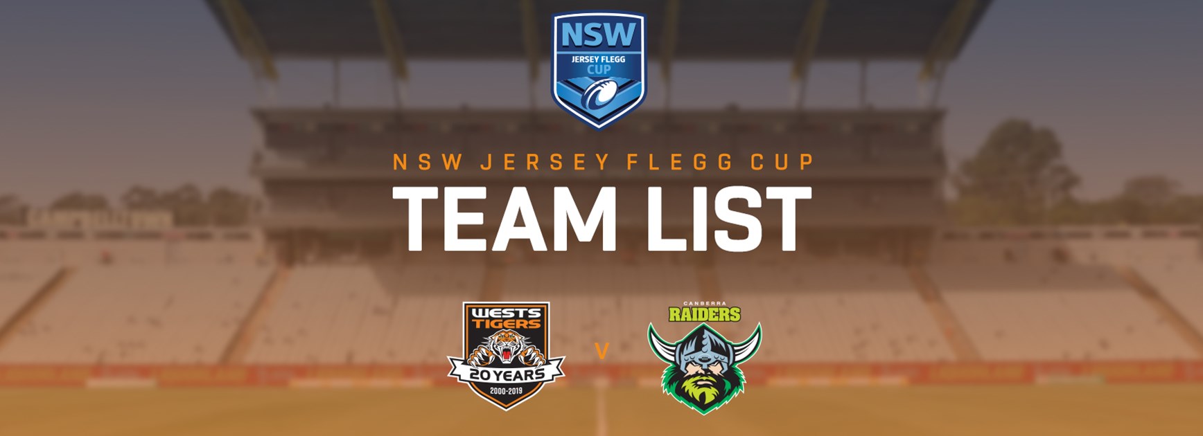 Jersey Flegg Team Announcement: Round 13