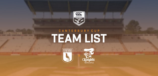 Canterbury Cup Team Announcement: Round 14