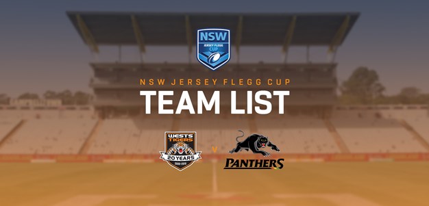 Jersey Flegg Team Announcement: Round 15