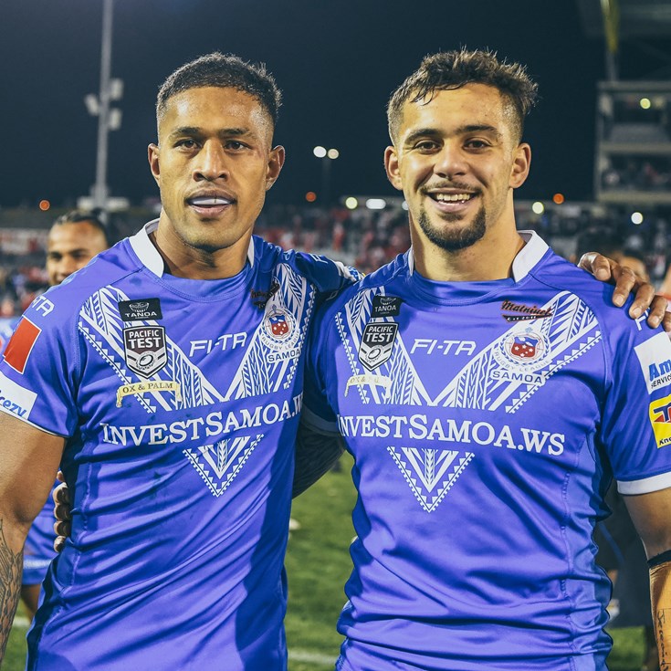 Wests Tigers trio named for Samoa