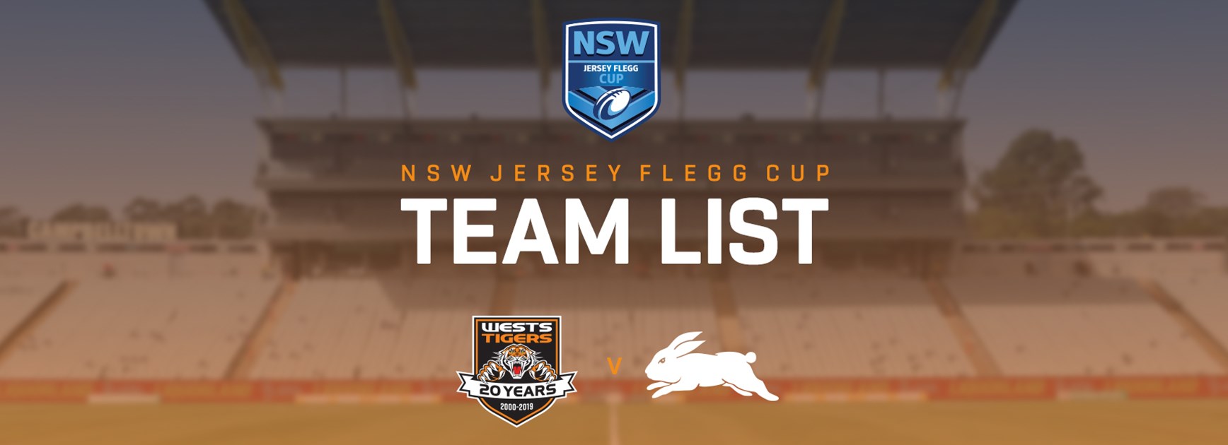 Jersey Flegg Team Announcement: Round 16
